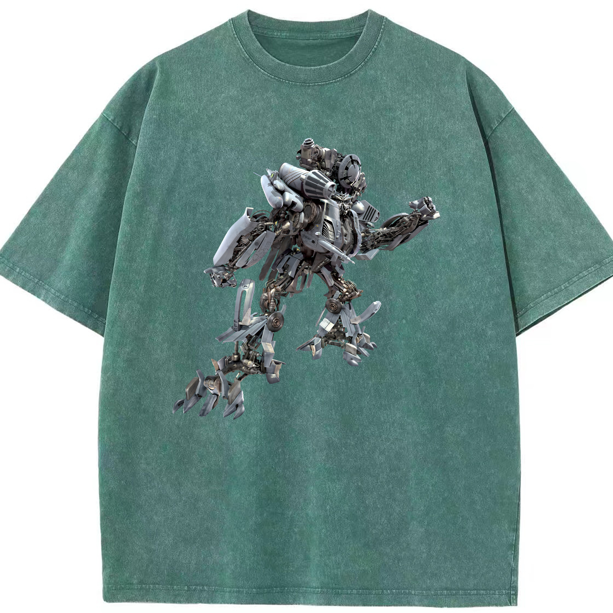 （画像用） Transformers トランスフォーマー 綿100% ヴィンテージ風 半袖Tシャツ（フロントプリント）